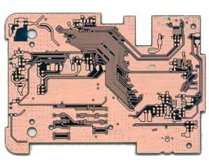 行车记录仪pcb背面线路图