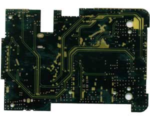 行车记录仪PCB正面过孔