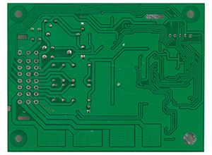 汽车MCU控制板背面器件