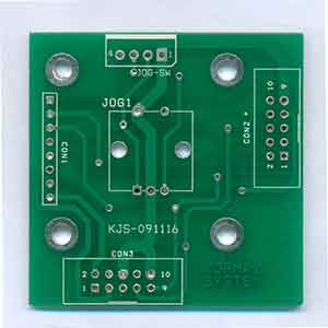 超声波焊接机控制PCB板拆卸元件后图片